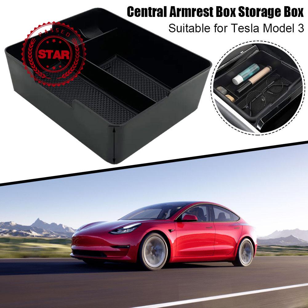 Hộp Tỳ Tay Đựng Vật Dụng Cho Tesla Model 3 / Y 2017-2020 K1O2
