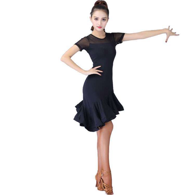 Bộ Trang Phục Khiêu Vũ Latin Dài Tay Thoải Mái Dành Cho Nữ