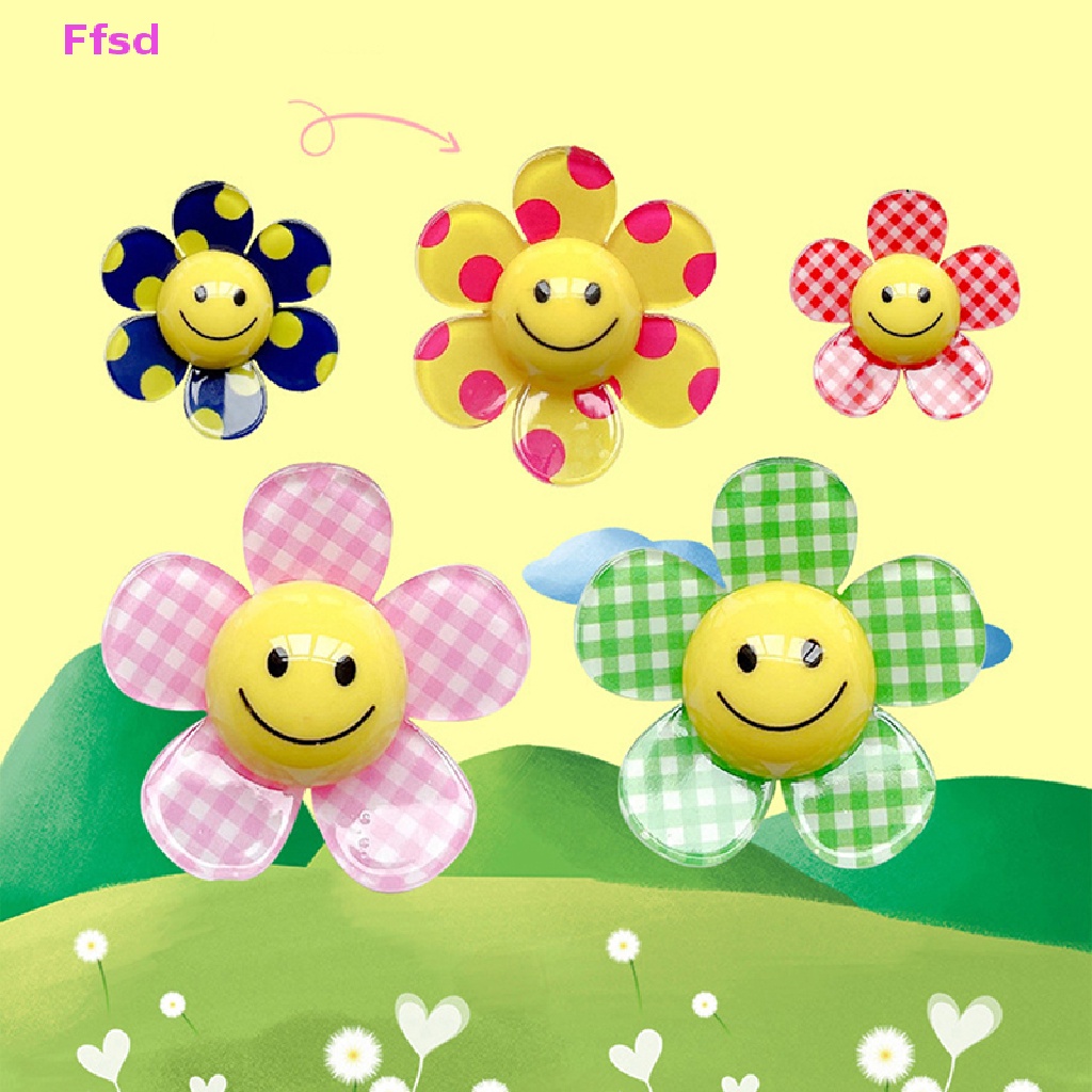 {Ffsd} Móc Khóa Acrylic Hình Hoa Hướng Dương Dễ Thương Cho Nữ * Hàng Bán Chạy *