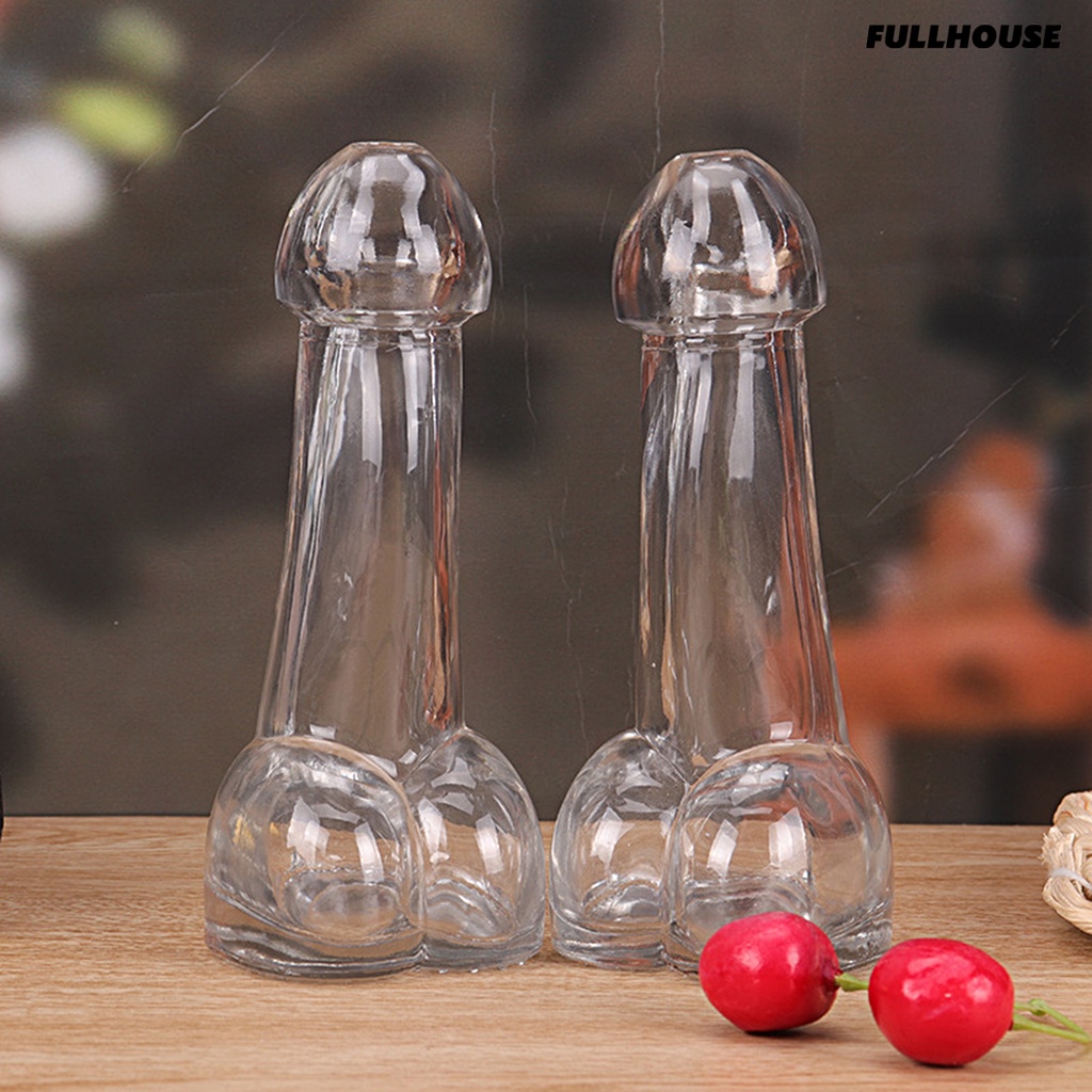 ☀Ly Thủy Tinh Uống Rượu Hình Nam Độc Đáo, Dung Tích 100ML