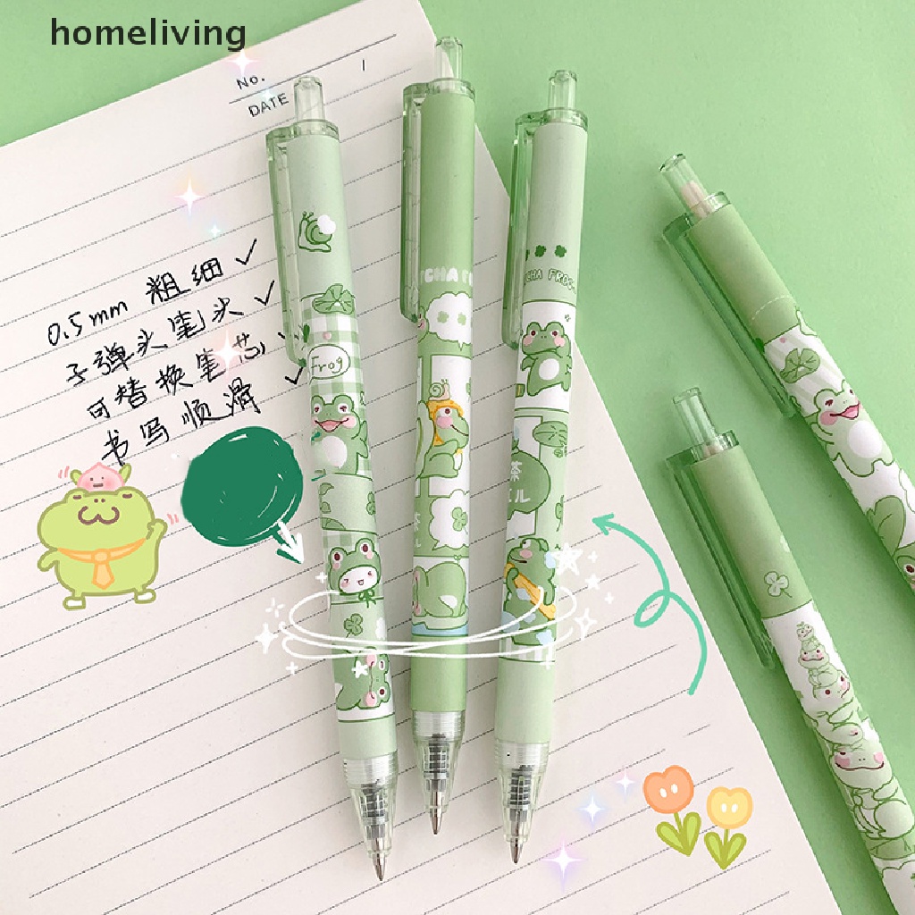 Bộ 6 Bút Bi Ngòi 0.5mm Họa Tiết Dễ Thương