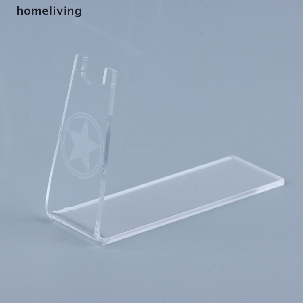 1 Giá Đỡ Trưng Bày Mô Hình Súng Bằng Acrylic Trong Suốt Cỡ Nhỏ Tiện Dụng
