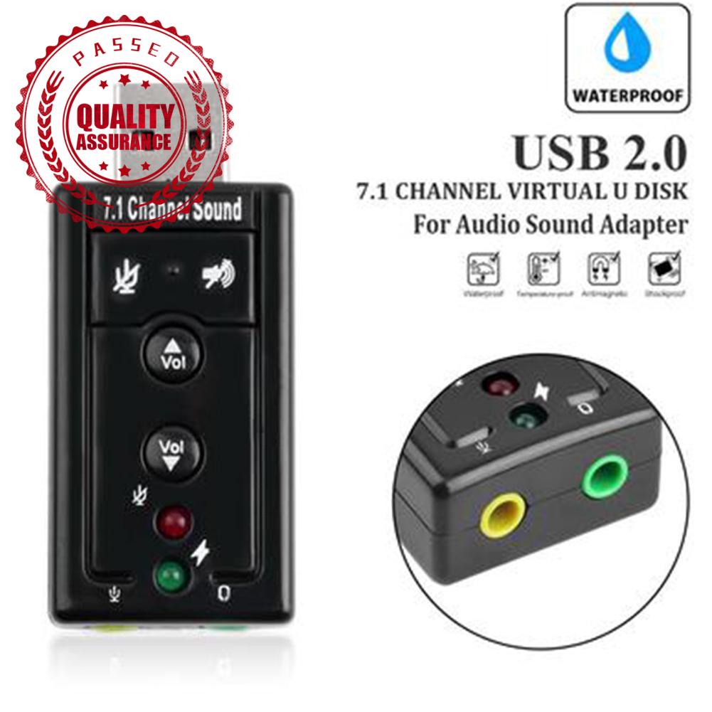 Thẻ Âm Thanh USB X3T2 Kênh 7.1 Chuyên Dụng Cho Gia Đình