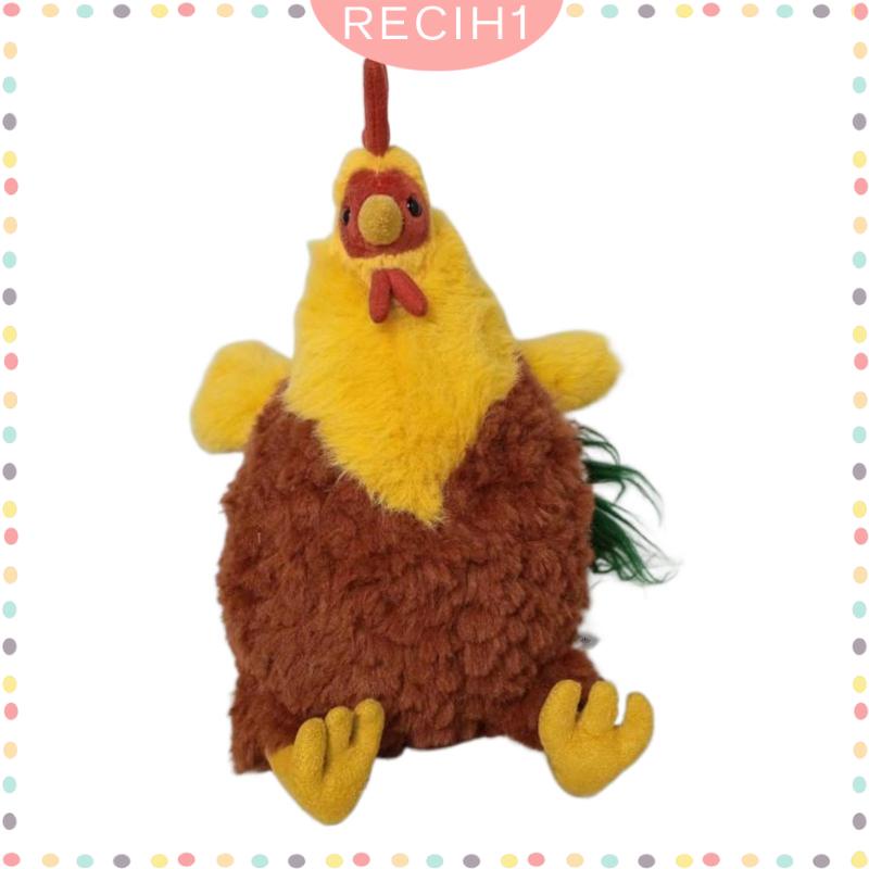 Gà Nhồi Bông Mềm Mại Trang Trí Phòng Cho Bé