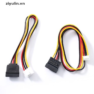 Dây Cáp Nguồn Ổ Cứng ziyulin SATA 15 Pin Female Sang 4 Pin Female FDD