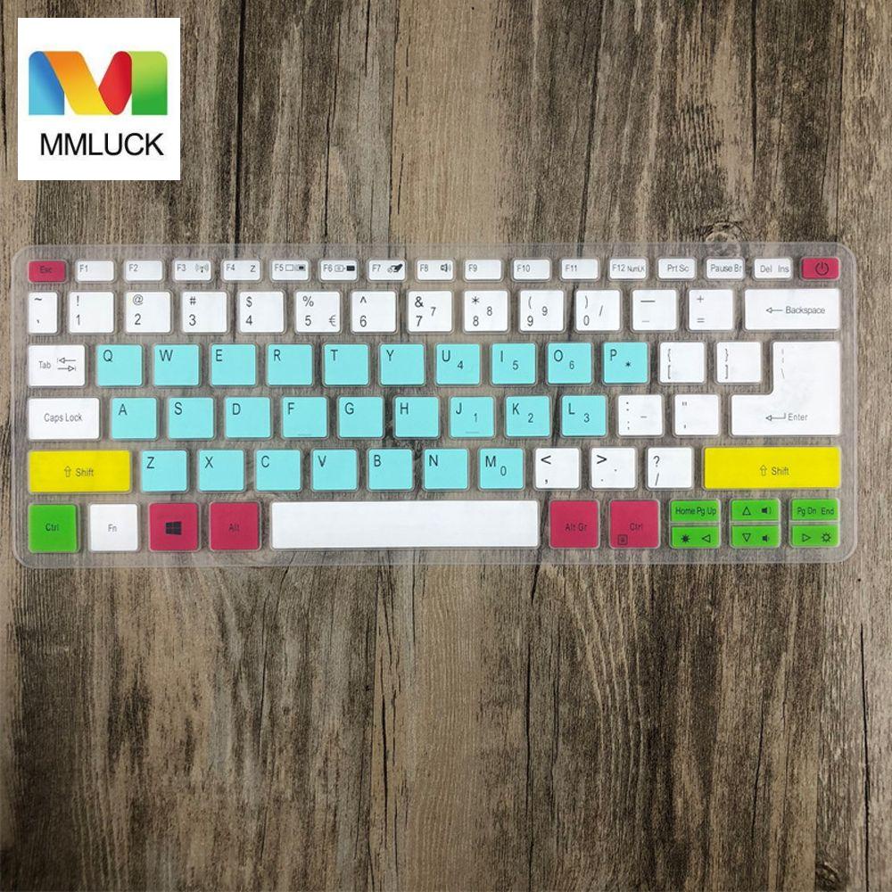 Miếng dán bàn phím máy tính xách tay MMULCK chống nước cho ACER SWIFT 5 SWIFT 3 ER SF314 SPIN 5 13.3in S5-371 SF514 SF5