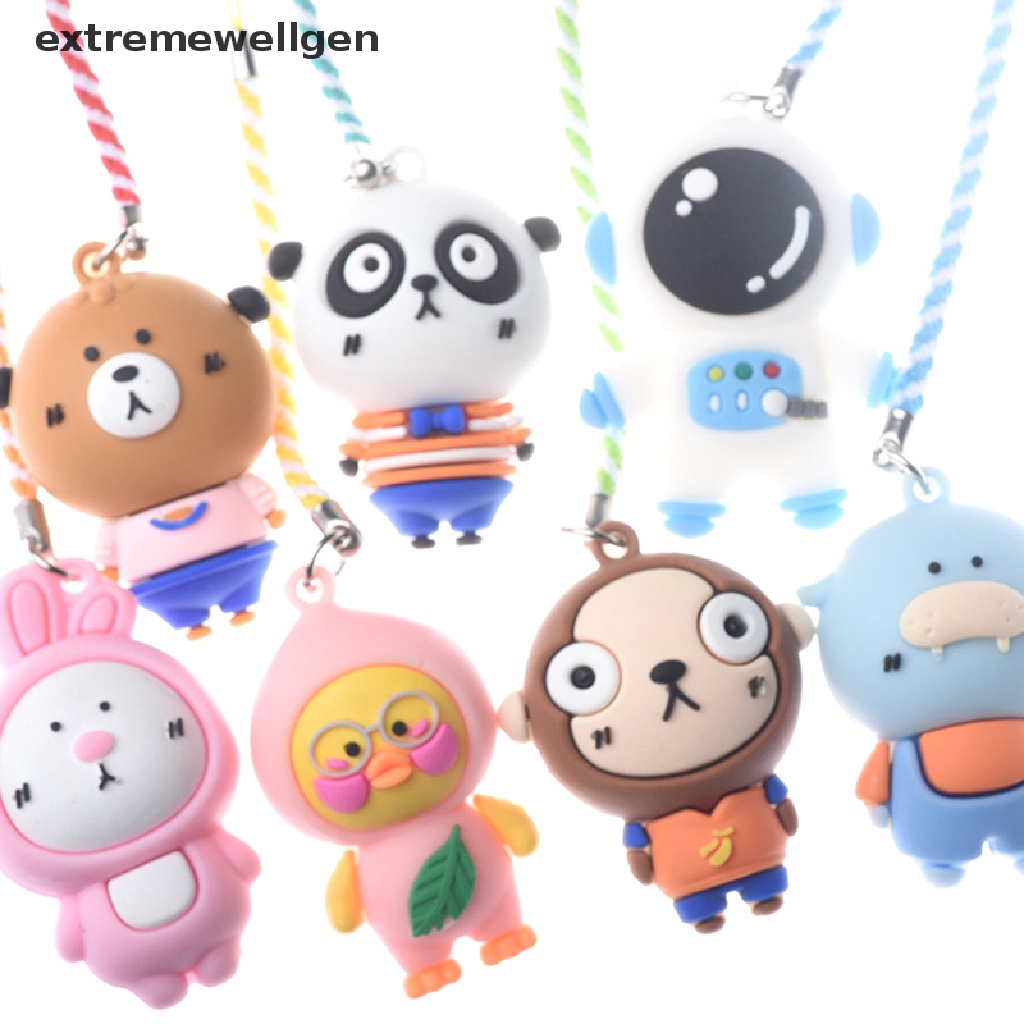 1 Phụ Kiện Giữ Bóng Golf Bằng Cao Su Họa Tiết Hoạt Hình Chống Mất