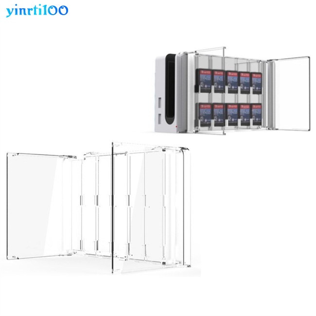 Hộp Đựng Thẻ Game Yinrti 10 Trong 1 10 Ngăn Tiện Dụng