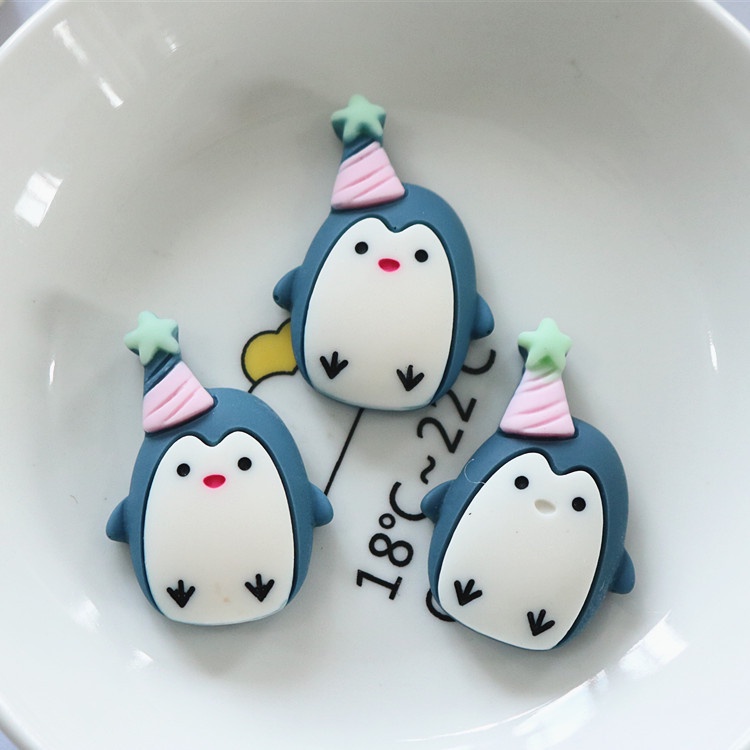 Bộ 10 Vật Liệu Cabochon Thủ Công Hình Động Vật Hoạt Hình