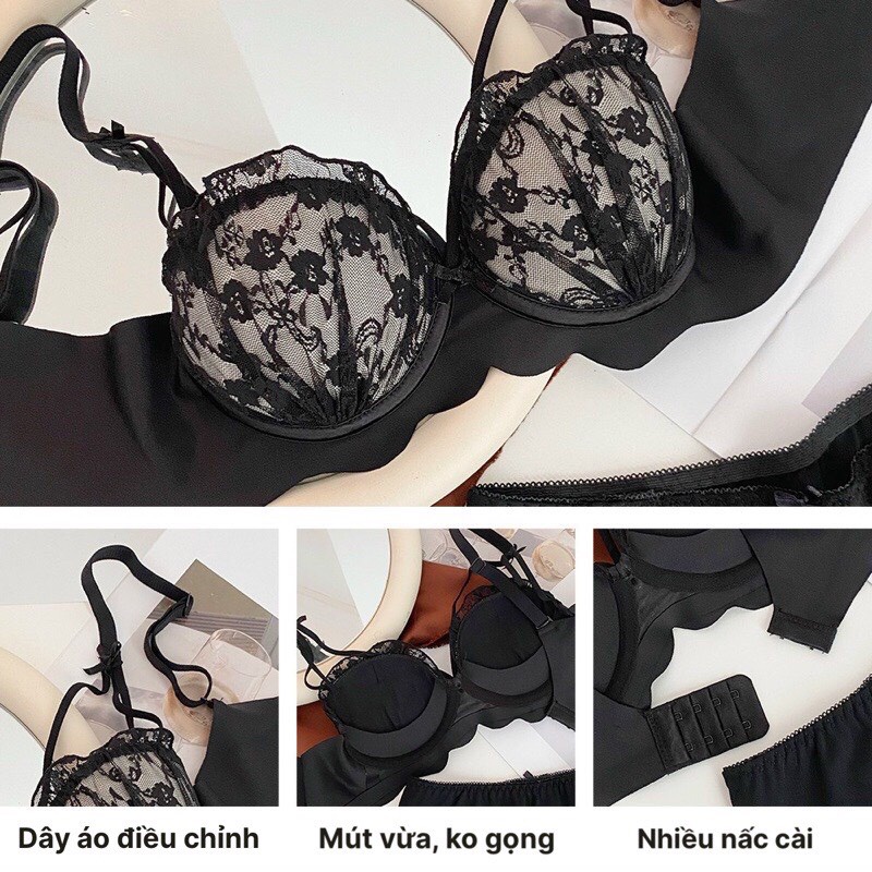 Áo ngực ren cao cấp không gọng mút vừa sexy, quyến rũ 421