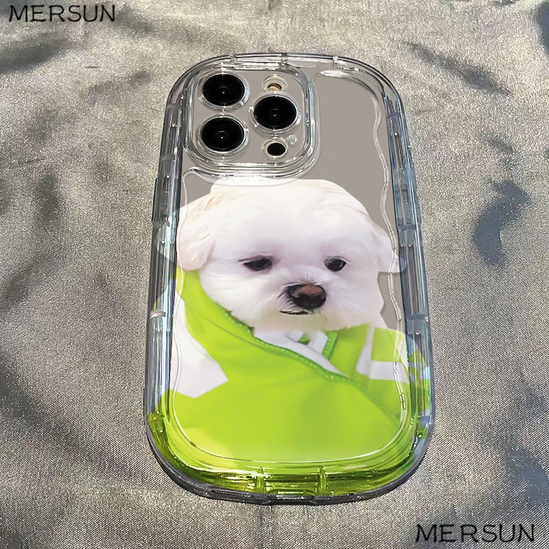 ✅Ốp Điện Thoại Dẻo Trong Suốt Họa Tiết Chú Chó Dễ Thương Chống Sốc Cho Iphone14 11xr12 7promax 138p