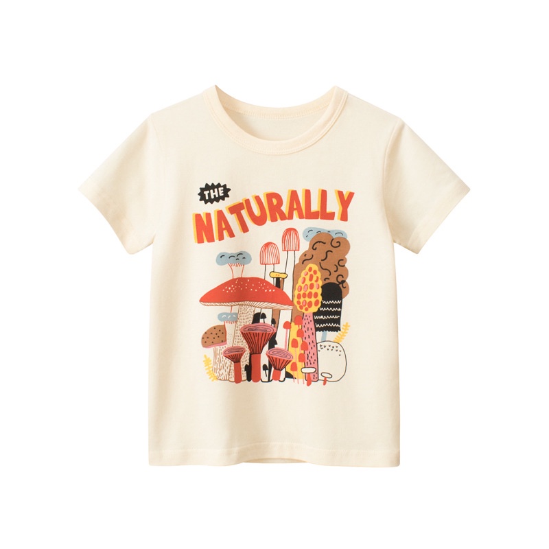 Áo Thun Tay Ngắn In Họa Tiết Thỏ Hoạt Hình Dễ Thương Phong Cách Hàn Quốc Thời Trang Mùa Hè Cho Bé Gái 27Hj