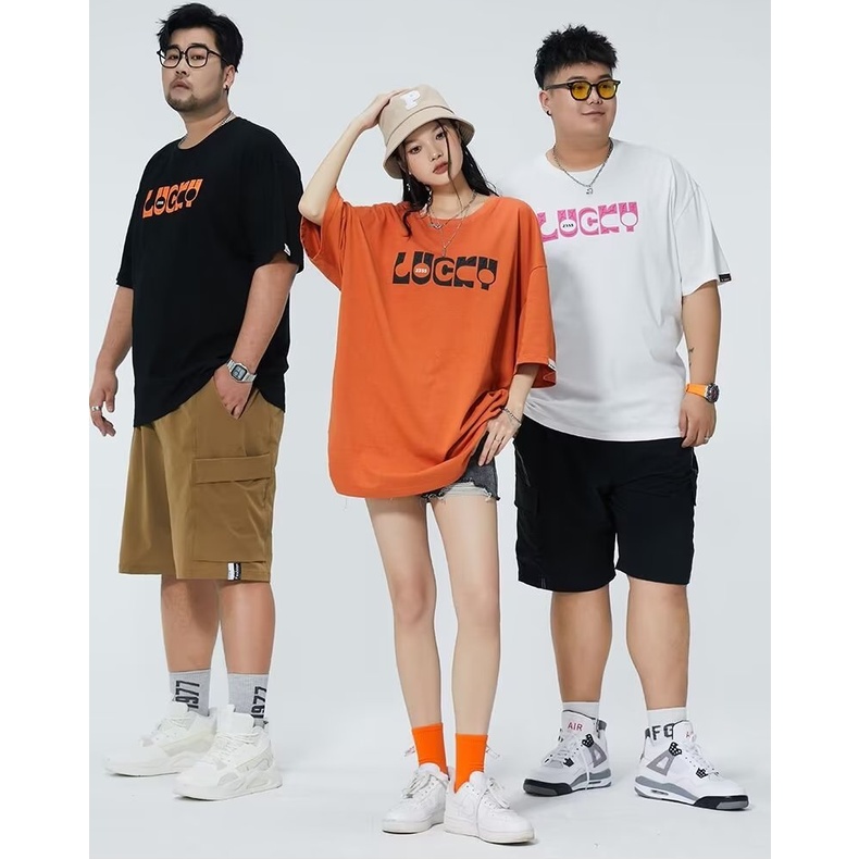 Áo Thun Cotton Tay Ngắn Cổ Tròn Dáng Rộng Có Size M-8XL Dành Cho Nam Giới