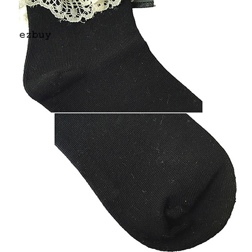 Vớ Công Chúa Phối Ren Đính Nơ Thời Trang Mùa Xuân Xinh Xắn Cho Bé Gái