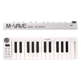Bàn phím midi mini m-vave smk-25 25 phím không dây / kết nối usb