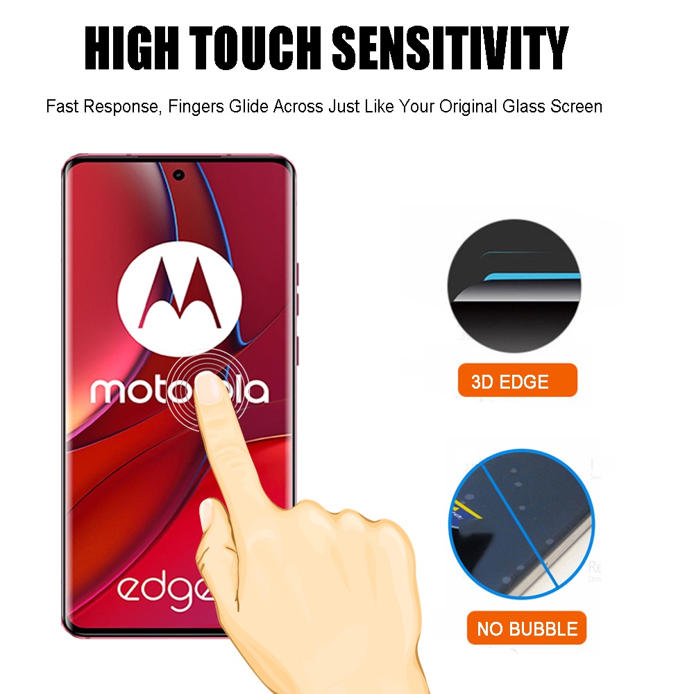 Kính Cường Lực Bảo Vệ Màn Hình Cho Motorola Edge 40 Pro Moto Edge 30 Moto Edge X30 S30 30 Pro 30 Fusion 30 Ultra