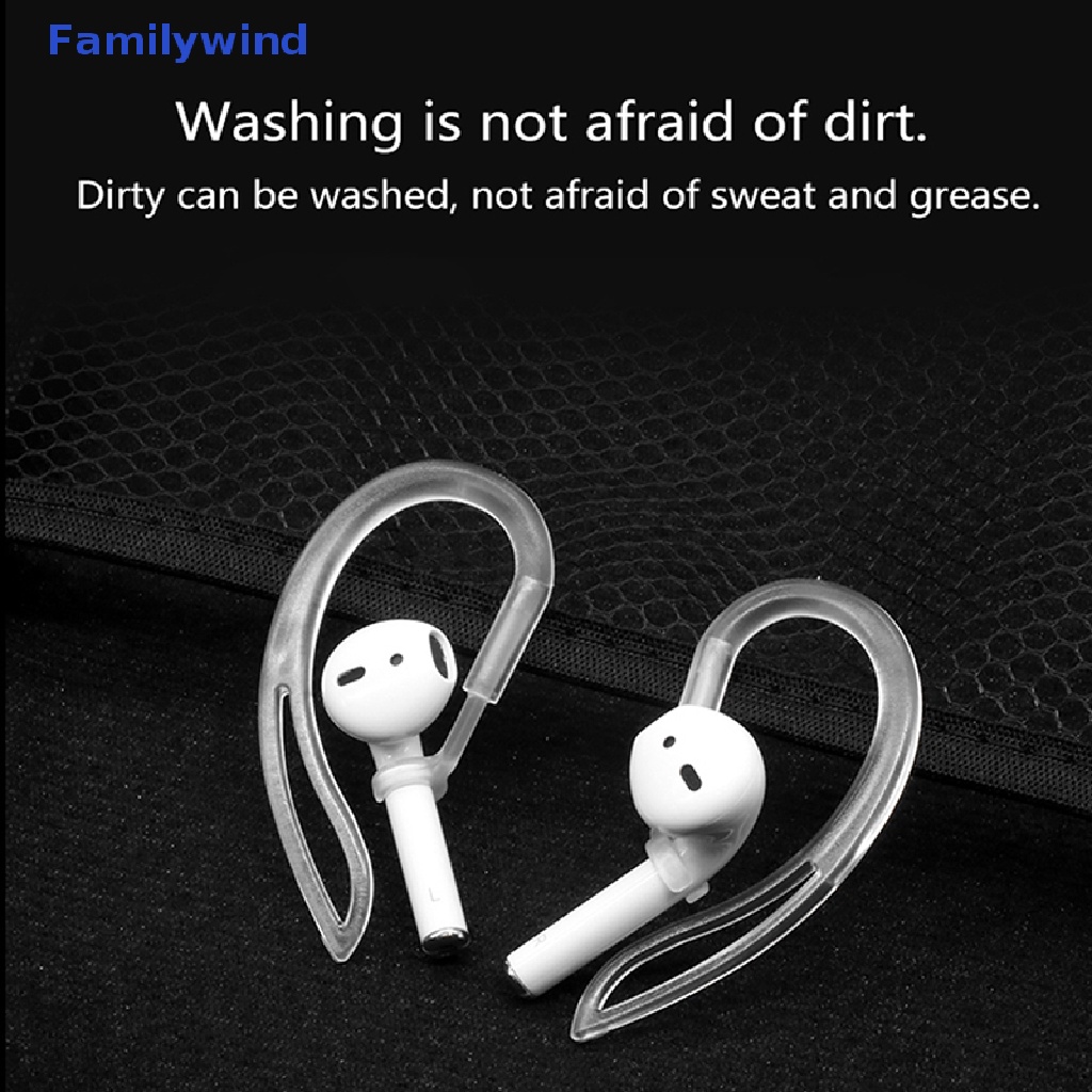 1 Cặp Giá Đỡ Tai nghe không dây Dạng Móc Nhỏ Gọn Chống Rơi Chống Trượt