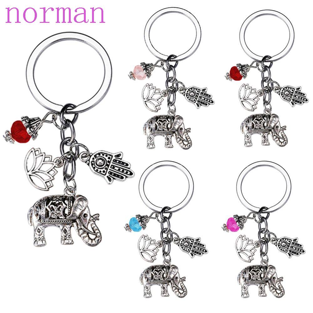 Móc Khóa Hình Hoa Sen Phong Cách Bộ Lạc NORMAN Chất Lượng Cao Độc Đáo