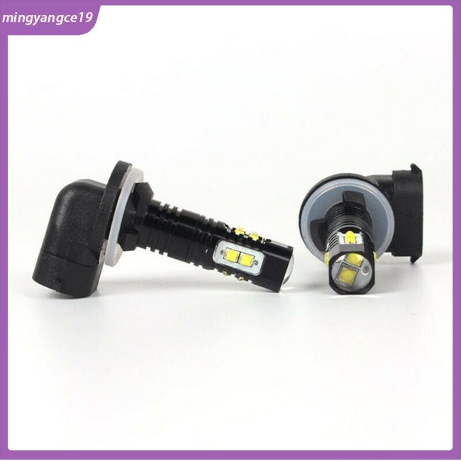1 Cặp Đèn Pha Chống Sương Mù 881 50w 10 Bóng Led Xoay 360 Độ Cho Xe Hơi