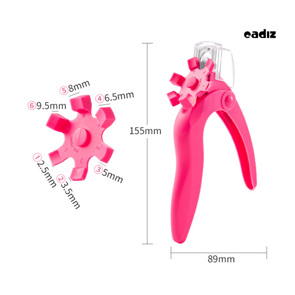 1 Bộ Kềm Cắt Móng Chân Bằng Thép Không Gỉ Chống Văng Dễ Sử Dụng Loại U