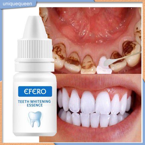 Eelhoe Tinh Chất Làm Trắng Răng Serum Làm Trắng Răng Loại Bỏ Mảng Bám Vết Bẩn Làm Sạch Vệ Sinh Răng Miệng Uni