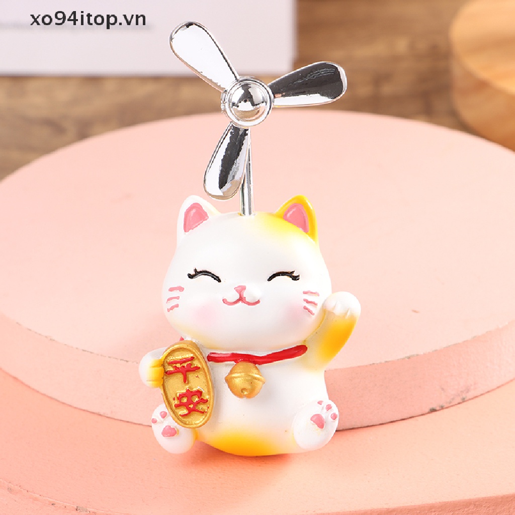 Kẹp Khuếch Tán Hương Thơm Xe Hơi Hình Mèo Đáng Yêu