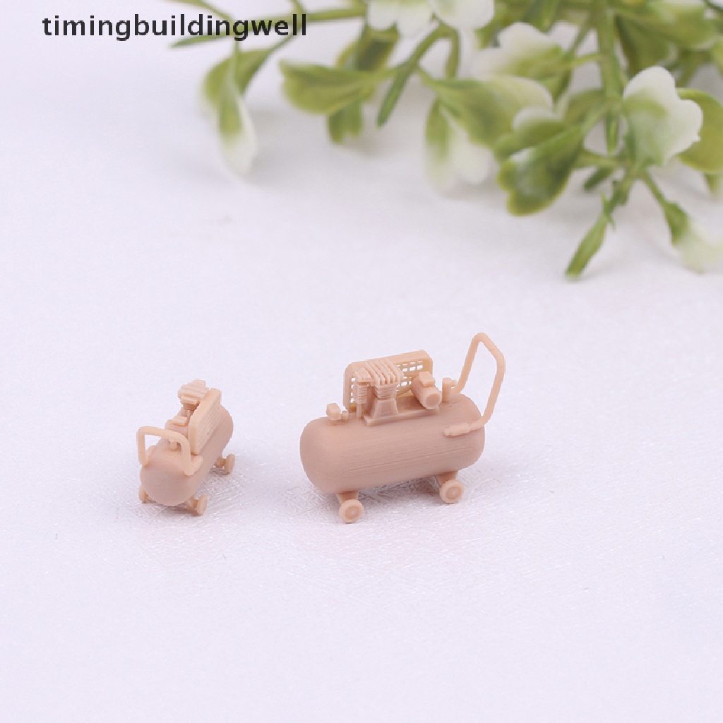 Mô Hình Máy Nén Khí Di Động Không Màu Bằng Nhựa Resin 1 / 64