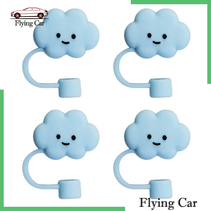 Set 4 Vỏ Bảo Vệ Ống Hút Kín Khí Chống Bụi Chống Văng Dễ Thương Lzdjfmy2