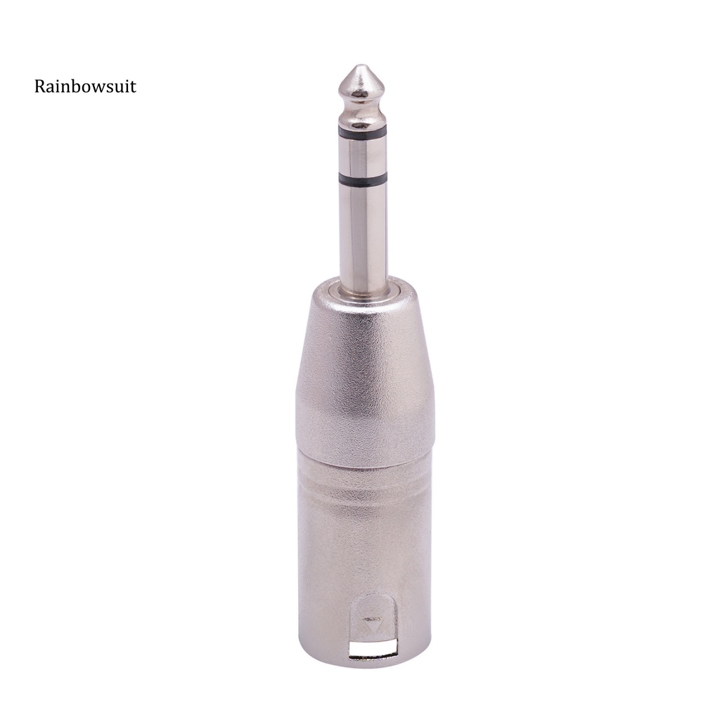 Đầu Nối Âm Thanh Chuyển Đổi Giắc Cắm 1 / 4 TRS 6.35mm XLR 3 Chấu Chuyên Dụng