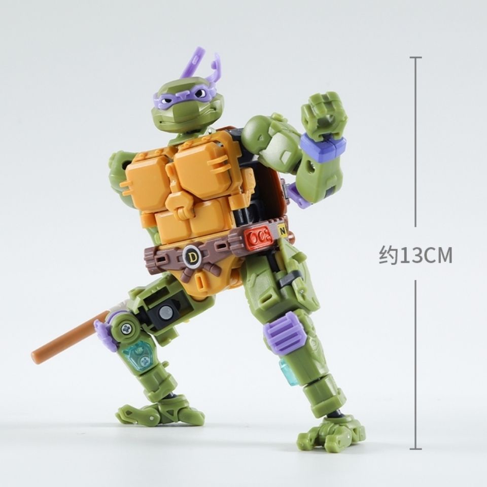 Hộp 52 Mô Hình Đồ Chơi Ninja Rùa Raphael / Michelangelo