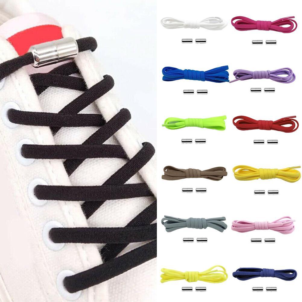 Dây Giày Co Dãn Có Khóa Kim Loại C4X7 Cho Nam Và Nữ