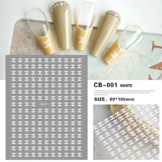 Miếng Dán Trang Trí Móng Tay 3D Phong Cách Nhật Bản