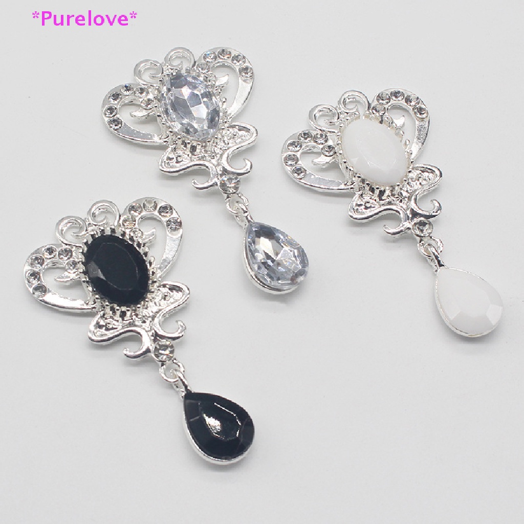 Trâm Cài Tóc Hình Bướm Bằng acrylic Màu Bạc DIY Mới