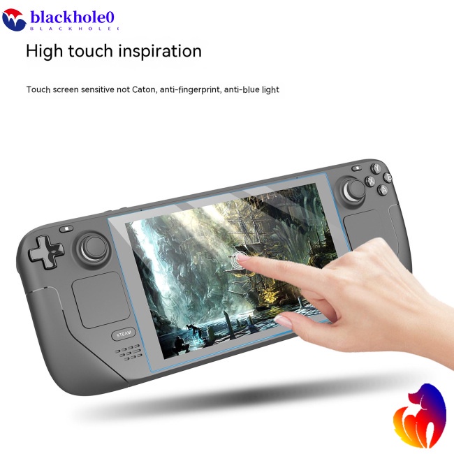 Bộ 2 Kính Cường Lực Chống Trầy Cho Máy Chơi Game Hơi Nước Cầm Tay