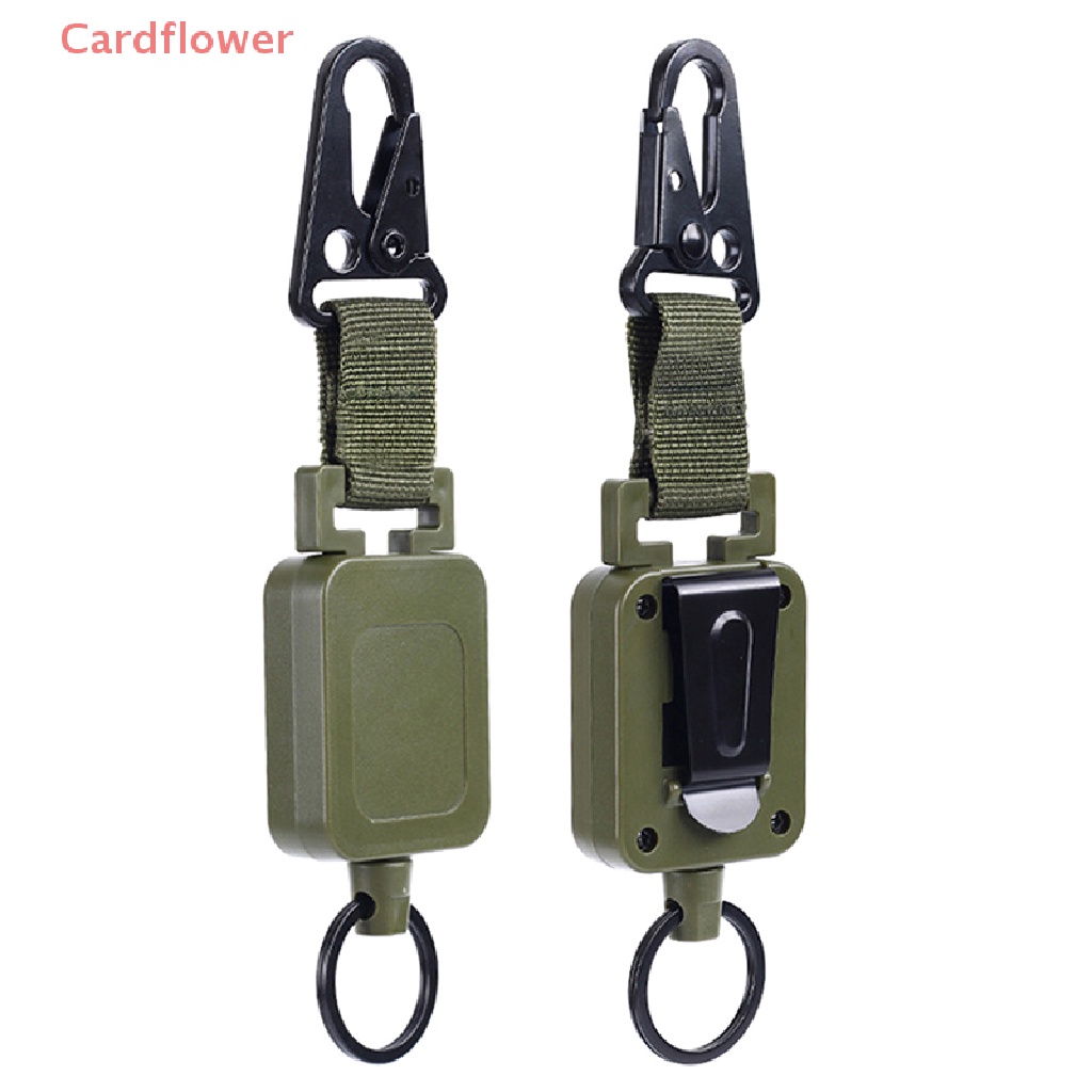 Móc Khóa Dây Rút Chống Thất Lạc Đựng Thẻ ID Tiện Dụng Mới