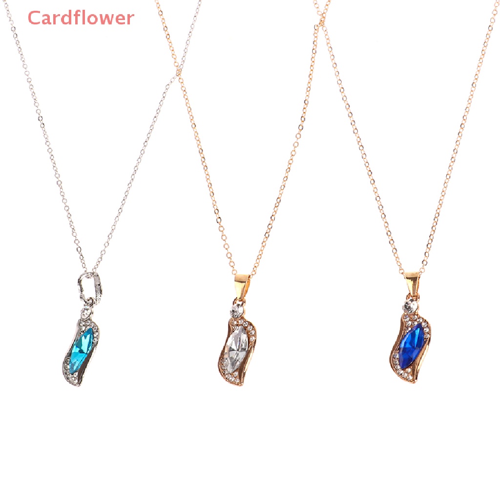 Bộ Trang Sức Màu Bạc / Vàng Đính Pha Lê Sang Trọng Cho Nữ