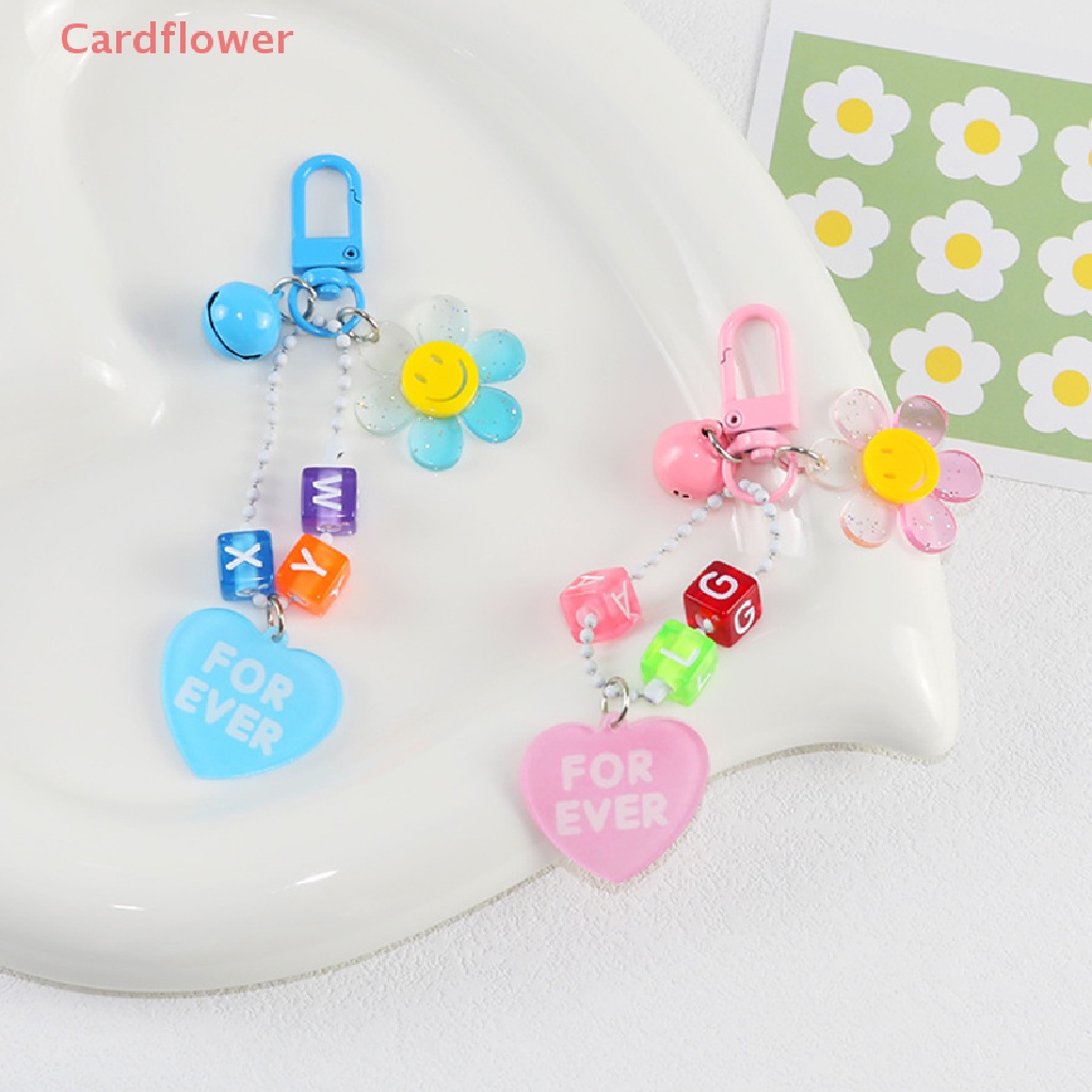 1 Móc Khóa Hình Hoa Hướng Dương Nhiều Màu Mới