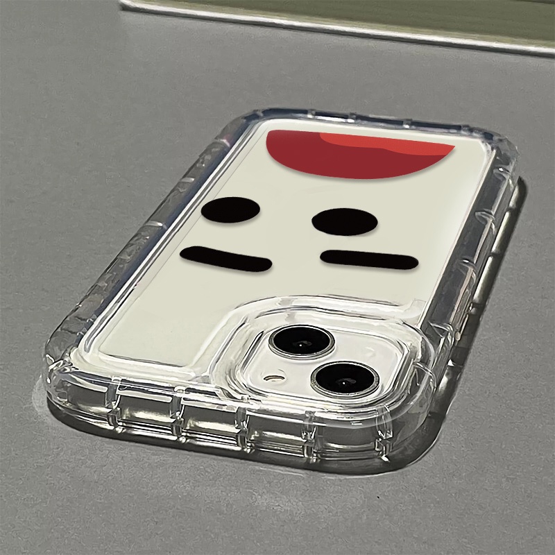 Ốp Điện Thoại Silicon TPU Mềm Trong Suốt In Hình Biểu Tượng Cảm Xúc Dễ Thương Cho IPhone 14 13 11 12 Pro XS Max X XR 7 + 8 Plus