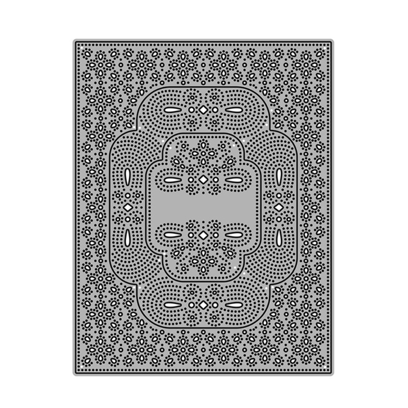 Khuôn Cắt Giấy Làm Đồ Thủ Công Hình Khung Ảnh Đáng Yêu