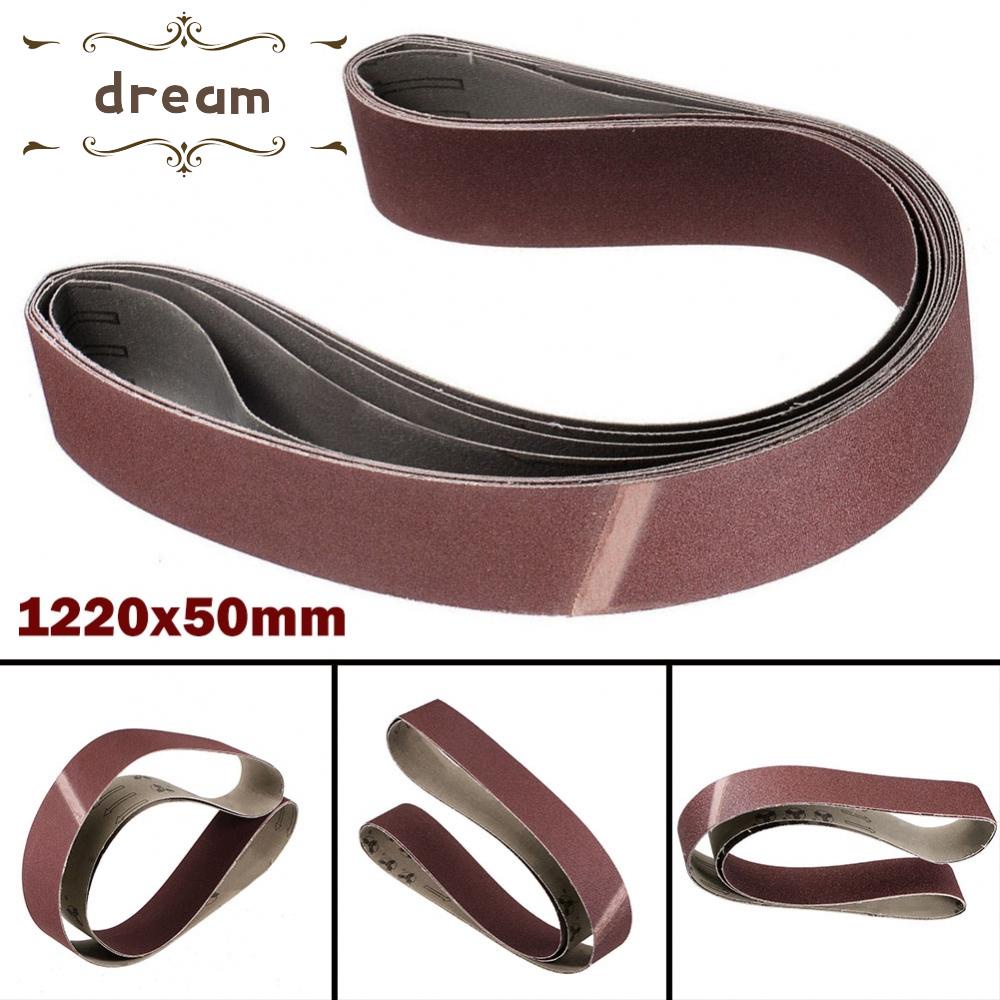【DREAMLIFE】Sanding Belt 150# Fine Grinding Belt Red Brown 240# 40# 400# 50*1220mm