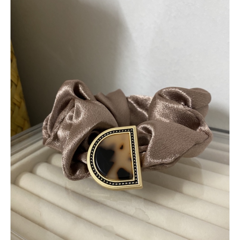 Dây Buộc Tóc Cao Su Họa Tiết Đá Hoa Cương Phong Cách Hàn Quốc