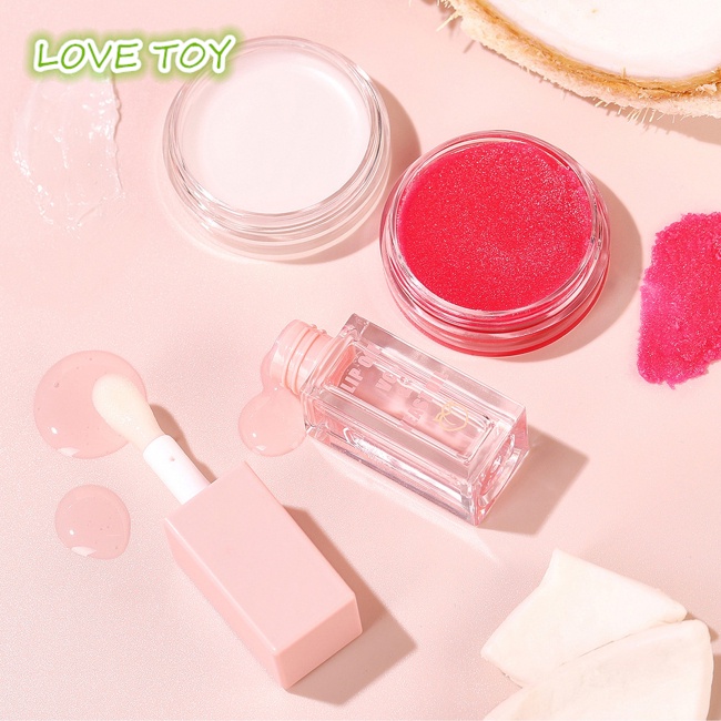 Set Mặt Nạ Dưỡng Ẩm Tẩy Tế Bào Chết Cho Môi Hiệu Nkodok