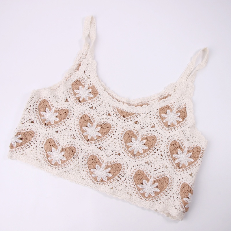 Áo Kiểu Không Tay Thêu Hoa Thời Trang Nữ Tính