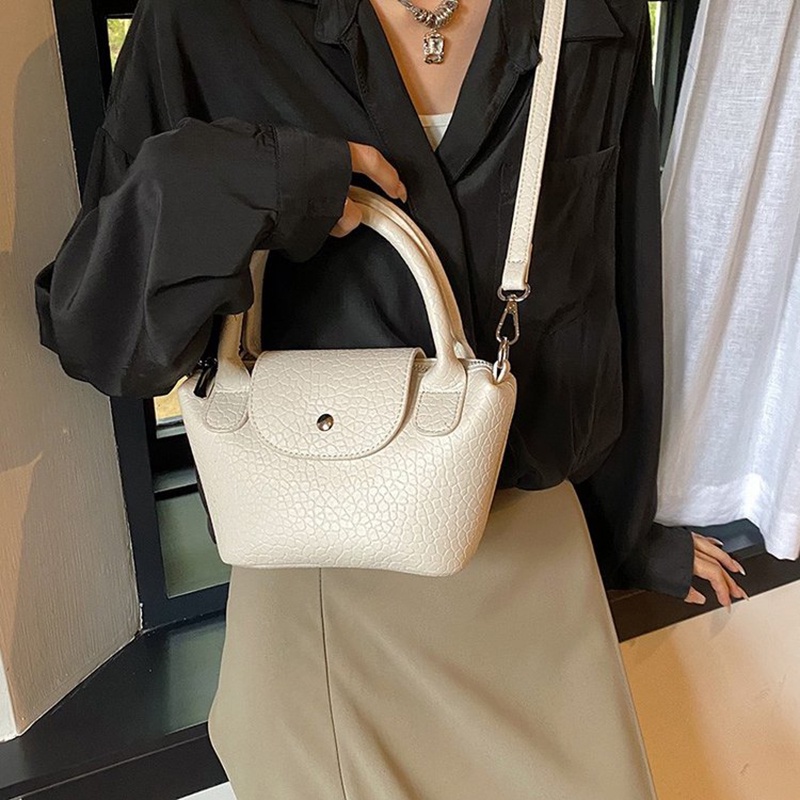 Túi Đeo Vai mini Màu Sắc Ngọt Ngào Phong Cách retro Cho Nữ