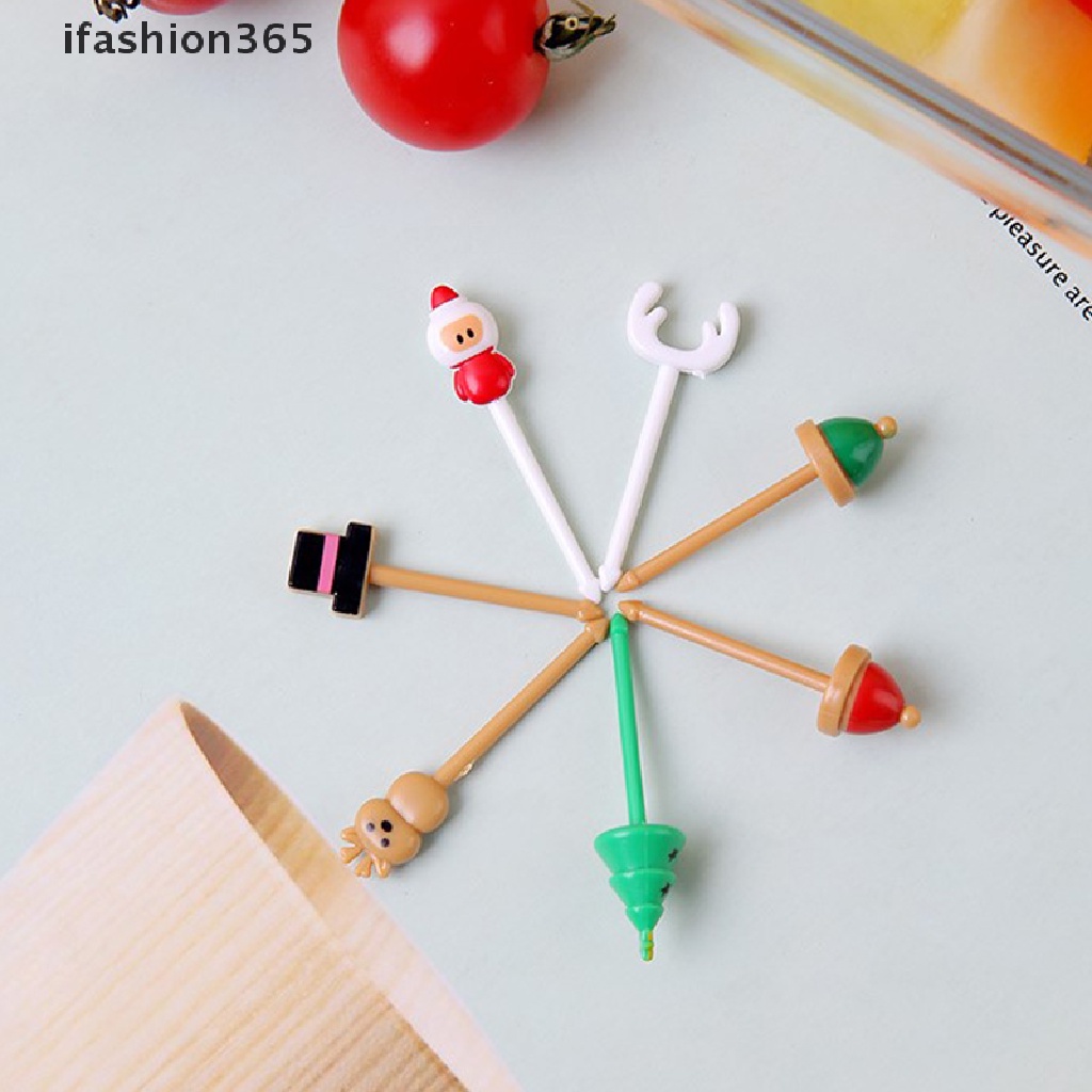 Nĩa Ăn Tráng Miệng / Trái Cây / Thức Ăn Tráng Miệng Hình Động Vật Mini Dễ Thương Thời Trang ifashion365]