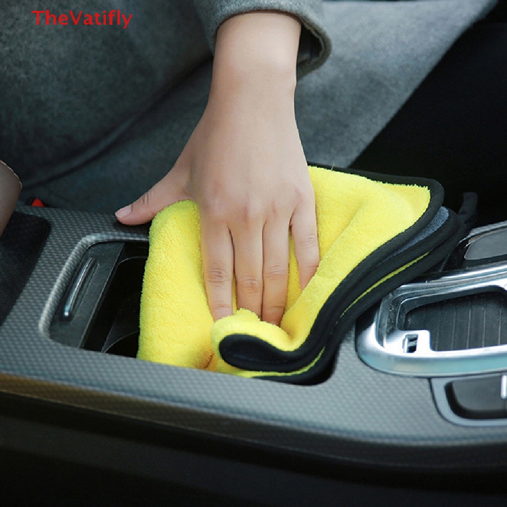 Bộ 3 Khăn Lau Xe Hơi Bằng Sợi Microfiber Chất Lượng Cao