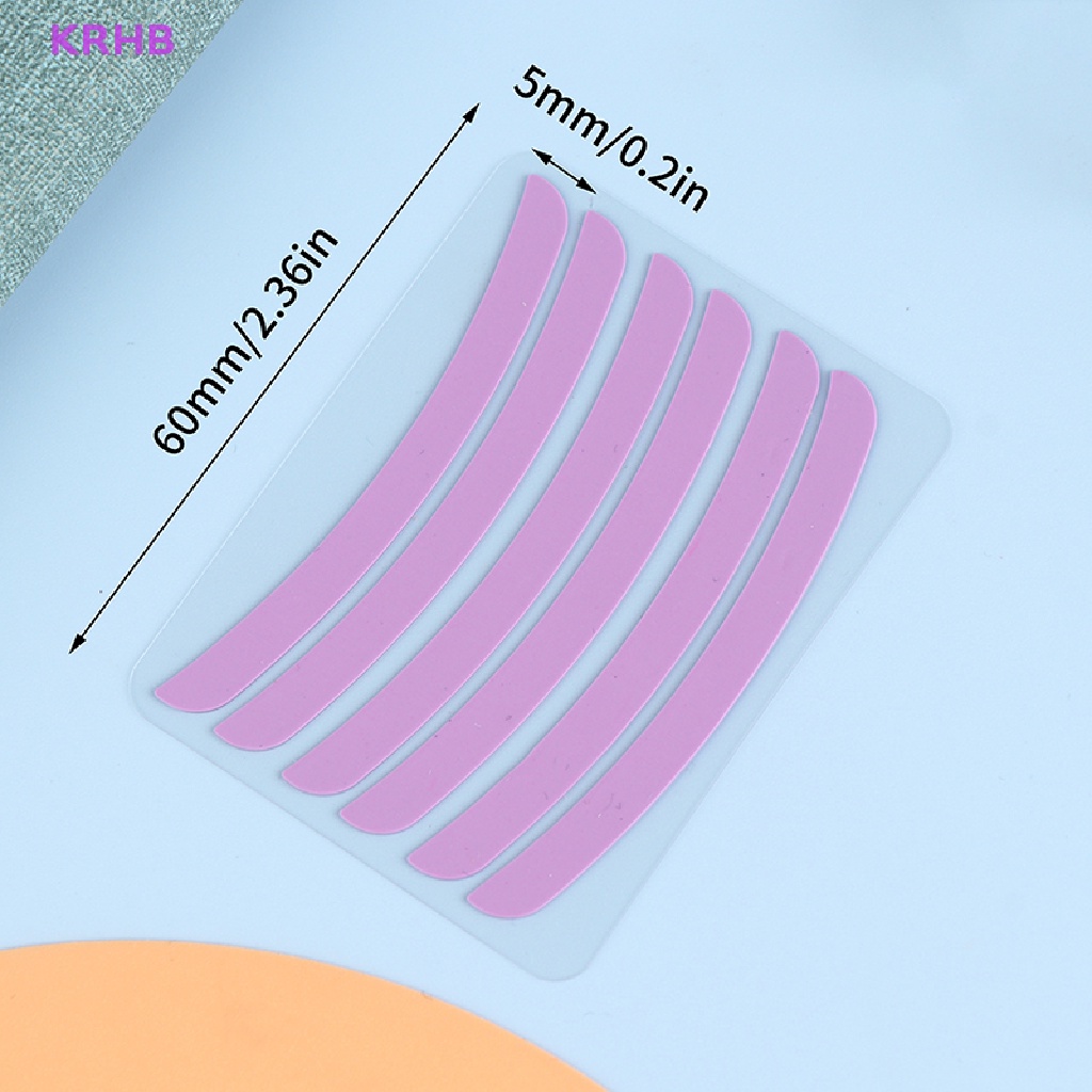 Set 6 Miếng Silicone Dán Dưới Mắt Có Thể Tái Sử Dụng Tiện Lợi Mới