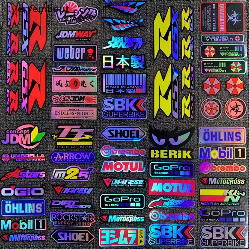 Miếng Dán Laser Chống Thấm Nước Trang Trí Xe Hơi Xe Máy