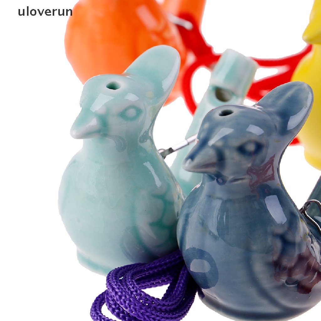 Uloverun 1 Còi Huýt Sáo Bằng Gốm Hình Chú Chim Phong Cách Trung Hoa Cổ Điển Vui Nhộn vn