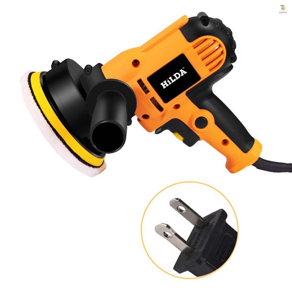 Máy Đánh Bóng Xe Hơi / Đồ Nội Thất 110V 700W Tốc Độ Điều Chỉnh Được